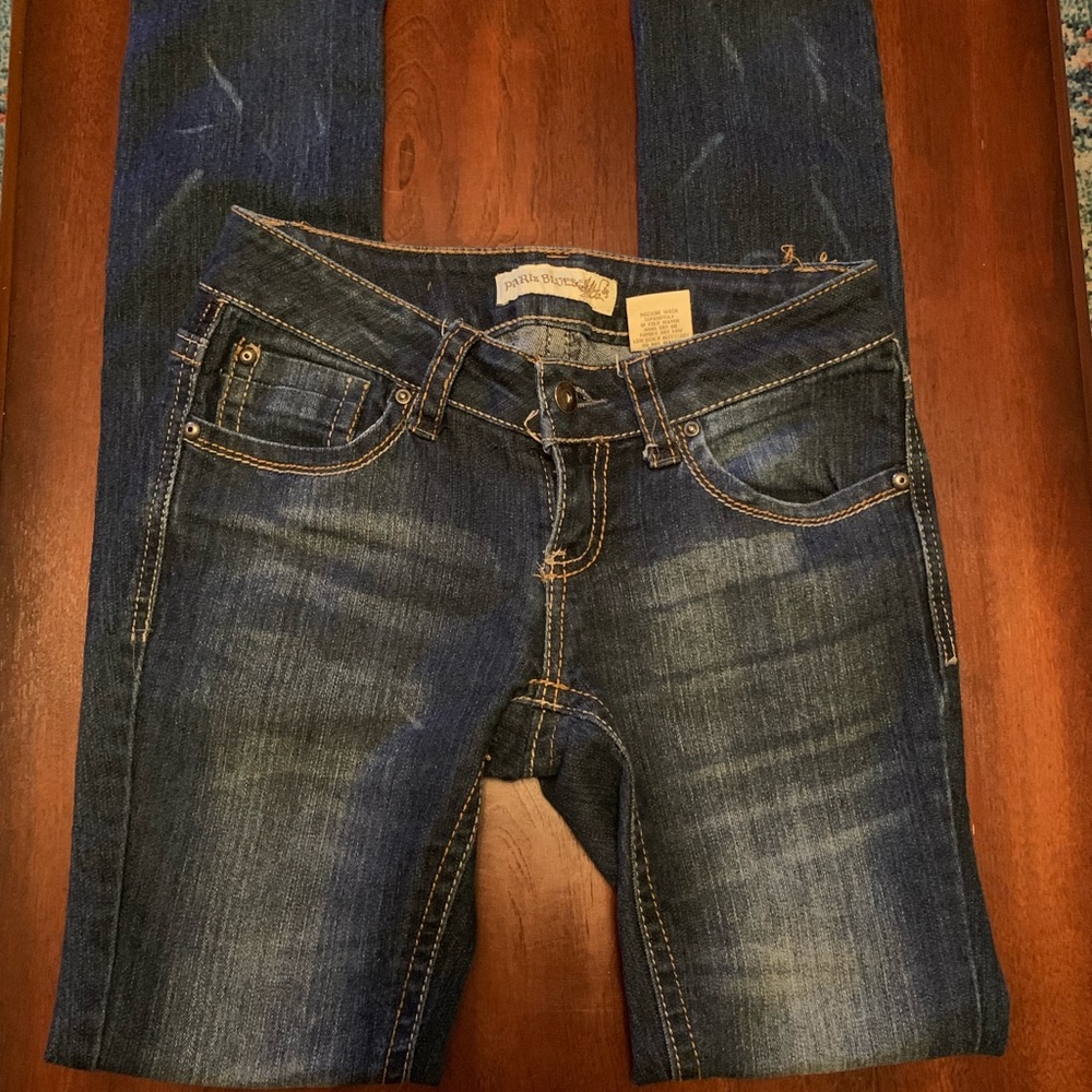 Paris blue skinny jegging